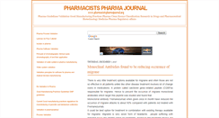 Desktop Screenshot of pharmacistspharmajournal.org