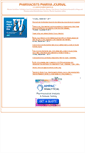 Mobile Screenshot of pharmacistspharmajournal.org